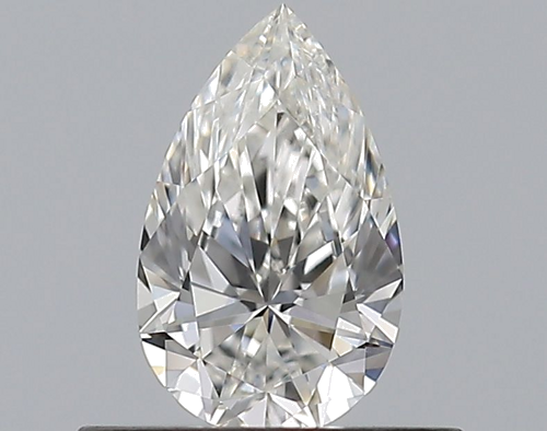 0.4 carat G-VS2 Natūralus Pear Deimantas (1)