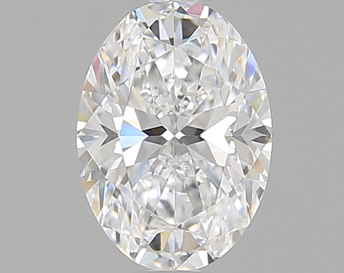 0.6 carat D-VS1 Natūralus Oval Deimantas (1)
