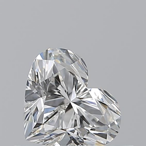 0.5 carat G-VS1 Natūralus Heart Deimantas (1)