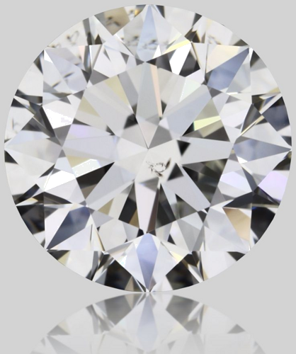 1.01 carat H-SI1 Excellent cut Natūralus Round Deimantas (1)