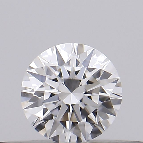 0.16 carat D-VVS2 Excellent cut Natūralus Round Deimantas (1)
