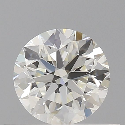 0.5 carat J-VS2 GD cut Natūralus Round Deimantas (1)