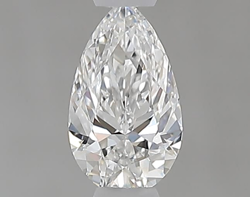 0.3 carat E-VS1 Natūralus Pear Deimantas (1)