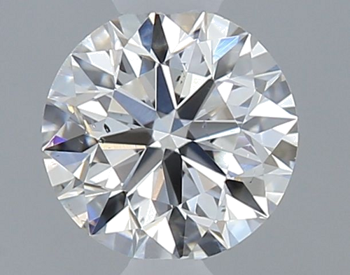 0.32 carat F-SI1 Excellent cut Natūralus Round Deimantas (1)