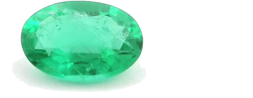 0.4 carat GREEN Oval Smaragdas (1)