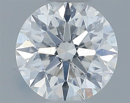 0.43 carat E-SI2 Excellent cut Natūralus Round Deimantas (1)