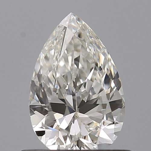 0.56 carat G-VVS1 Natūralus Pear Deimantas (1)