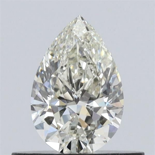 0.42 carat J-VVS2 Natūralus Pear Deimantas (1)