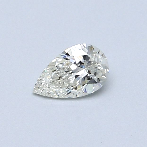 0.3 carat I-VS2 Natūralus Pear Deimantas (1)