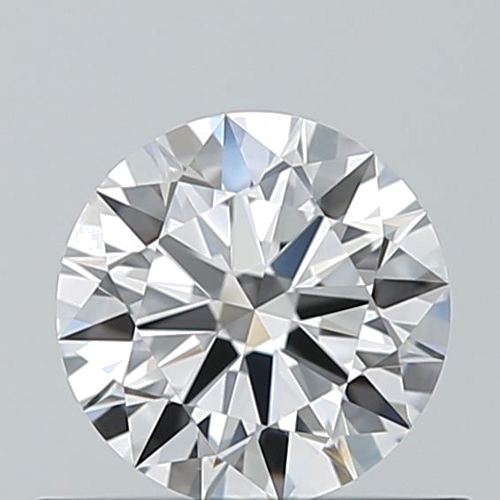 0.55 carat D-VVS2 Excellent cut Natūralus Round Deimantas (1)