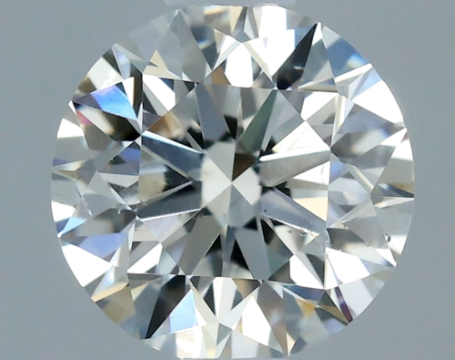 0.5 carat E-SI2 Excellent cut Natūralus Round Deimantas (1)