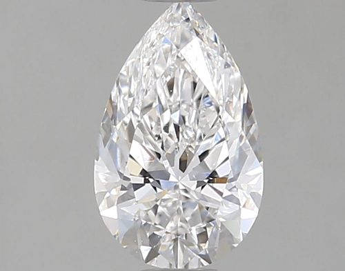 0.7 carat E-VS2 Natūralus Pear Deimantas (1)
