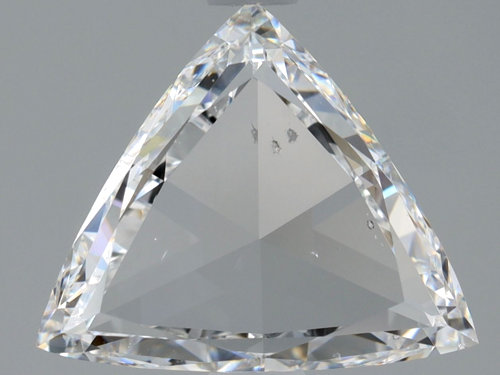 1.7 carat D-SI1 Natūralus Triangular Deimantas (1)