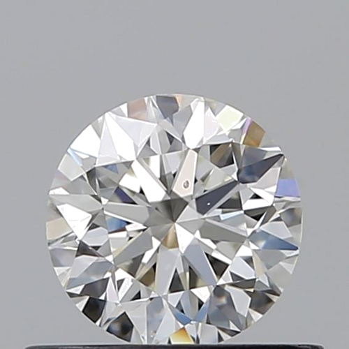 0.51 carat I-SI2 Very Good cut Natūralus Round Deimantas (1)