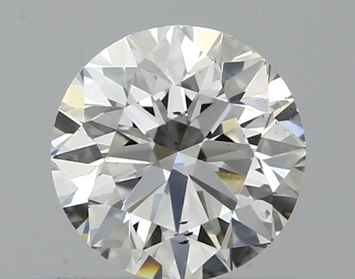 0.5 carat F-SI1 Very Good cut Natūralus Round Deimantas (1)