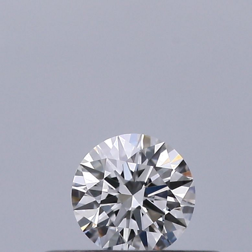 0.19 carat D-VVS2 Excellent cut Natūralus Round Deimantas (1)