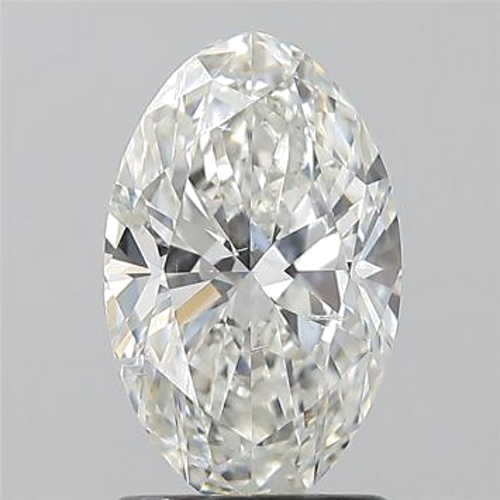 1.5 carat H-SI2 Natūralus Oval Deimantas (1)