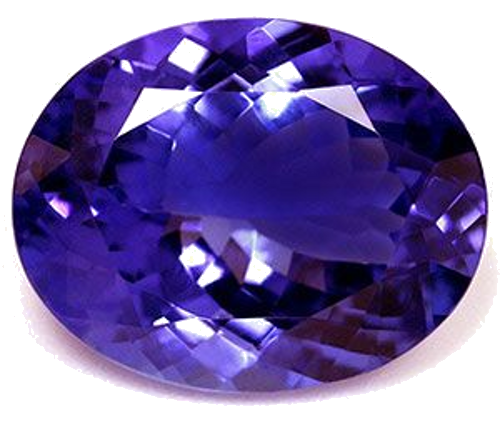 4.39 carat BLUE Oval Tanzanite (1)