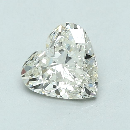 0.9 carat K-SI2 Natūralus Heart Deimantas (1)