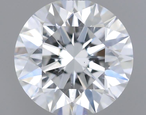 0.5 carat F-SI1 Excellent cut Natūralus Round Deimantas (1)