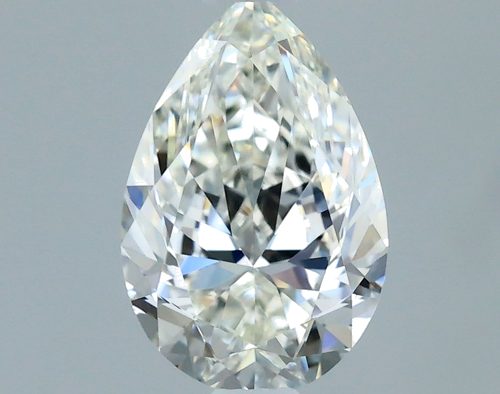 0.7 carat I-VVS1 Natūralus Pear Deimantas (1)