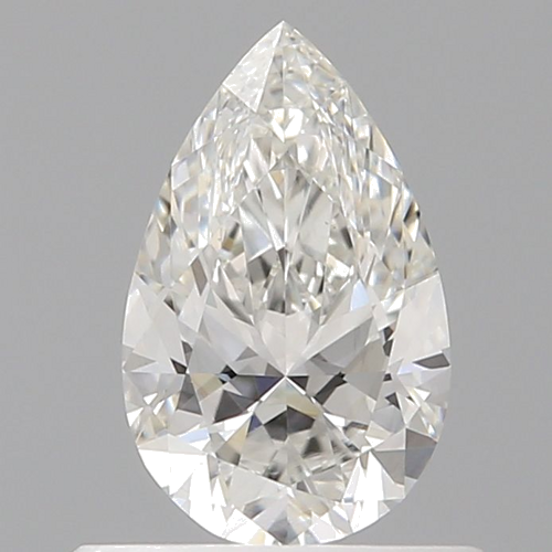 0.5 carat G-VS1 Natūralus Pear Deimantas (1)