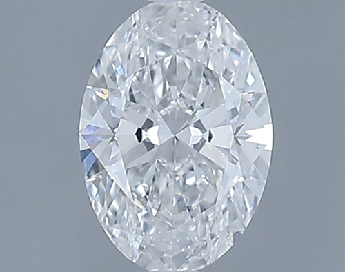 0.52 carat F-SI1 Natūralus Oval Deimantas (1)