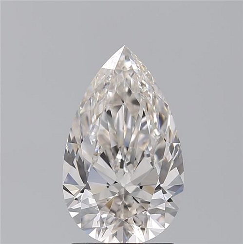 2.01 carat I-VS2 Natūralus Pear Deimantas (1)