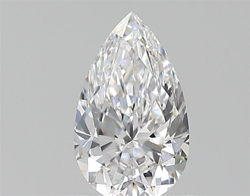 0.39 carat D-IF Natūralus Pear Deimantas (1)