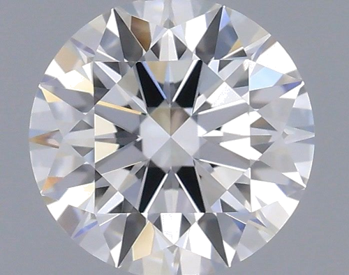 0.43 carat F-VVS1 Excellent cut Natūralus Round Deimantas (1)