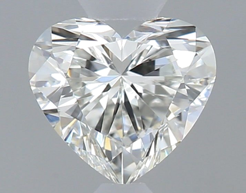 0.31 carat I-VVS1 Natūralus Heart Deimantas (1)
