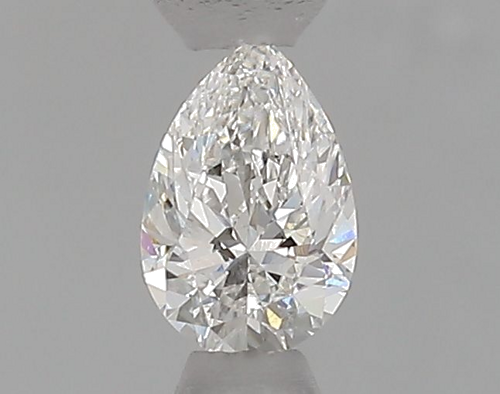 0.36 carat F-SI1 Natūralus Pear Deimantas (1)