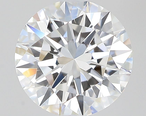 0.5 carat F-VVS1 Excellent cut Natūralus Round Deimantas (1)