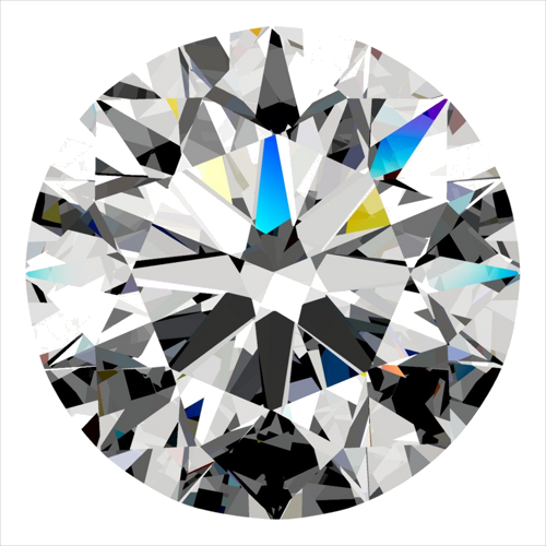 0.3 carat G-SI2 Excellent cut Natūralus Round Deimantas (1)