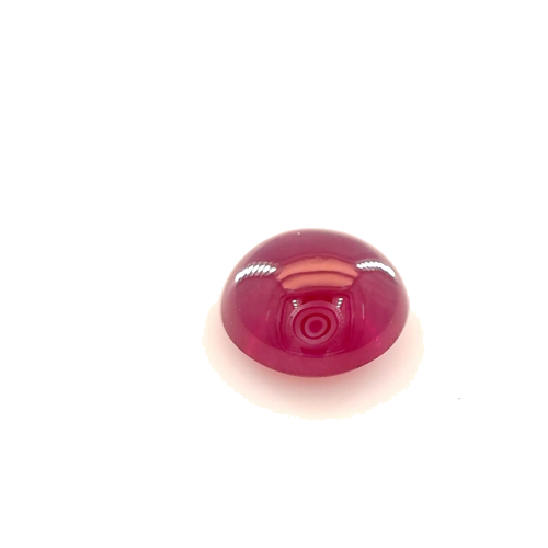 1.3 carat RED CABOCHON cut Round Rubinas (1)