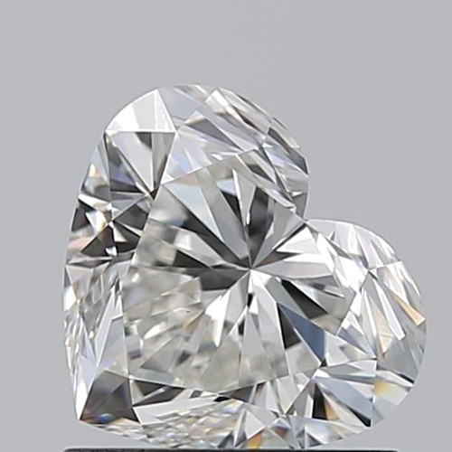 1.07 carat H-VS1 Natūralus Heart Deimantas (1)