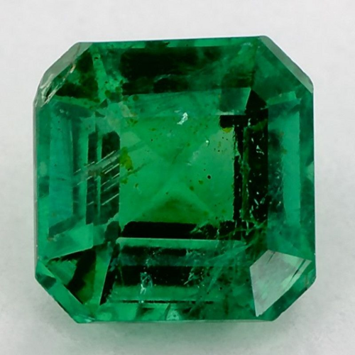 0.79 carat GREEN Octagonal Smaragdas (1)