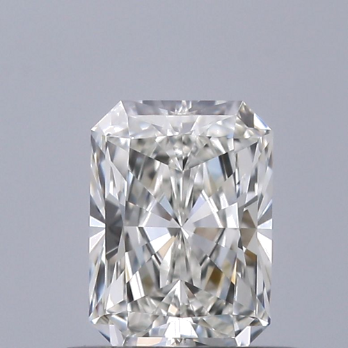 0.51 carat I-VVS1 Natūralus Radiant Deimantas (1)