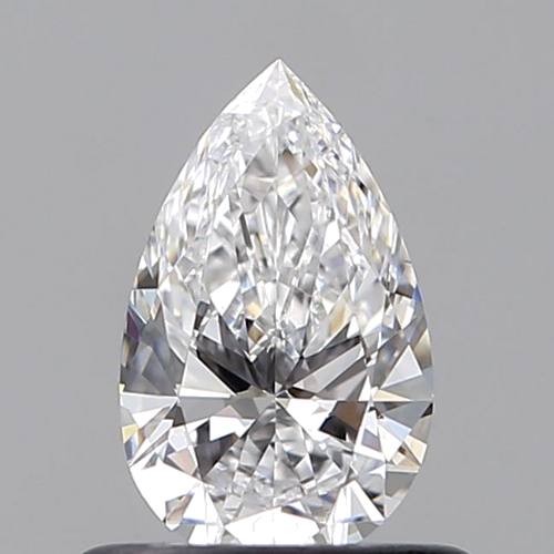 0.51 carat D-VS2 Natūralus Pear Deimantas (1)