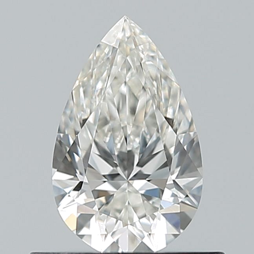 0.52 carat H-VVS1 Natūralus Pear Deimantas (1)