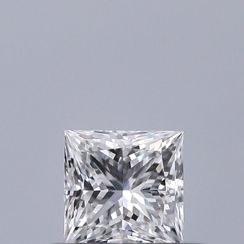 0.31 carat D-VVS2 Natūralus Princess Deimantas (1)