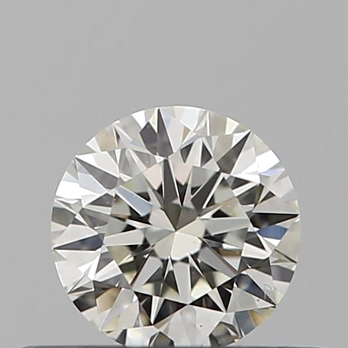 0.32 carat K-VVS2 Excellent cut Natūralus Round Deimantas (1)