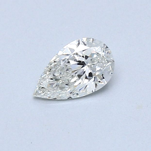 0.34 carat G-VS1 Natūralus Pear Deimantas (1)