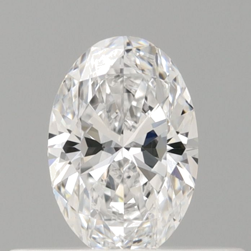 0.32 carat D-VVS1 Natūralus Oval Deimantas (1)