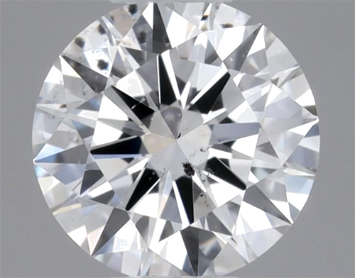 0.31 carat E-SI1 Excellent cut Natūralus Round Deimantas (1)