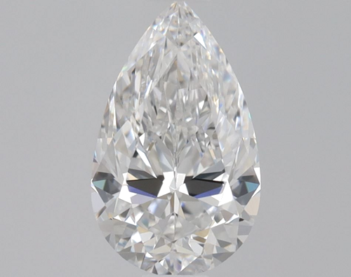0.71 carat D-VVS2 Natūralus Pear Deimantas (1)
