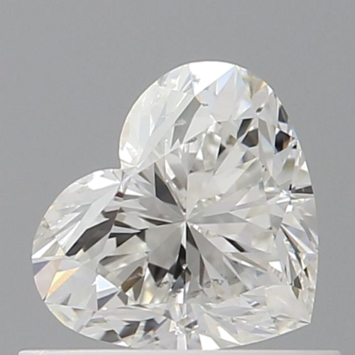 0.58 carat G-SI1 Natūralus Heart Deimantas (1)
