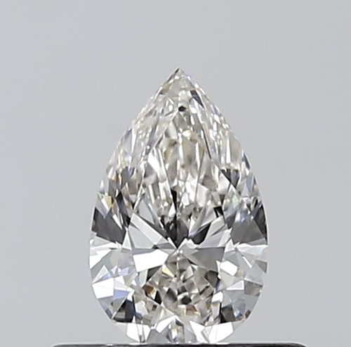 0.4 carat I-VS1 Natūralus Pear Deimantas (1)