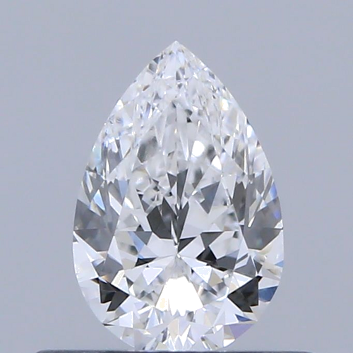 0.4 carat E-VS1 Natūralus Pear Deimantas (1)