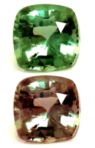 0.29 carat GREEN Cushion Alexandrite (1)